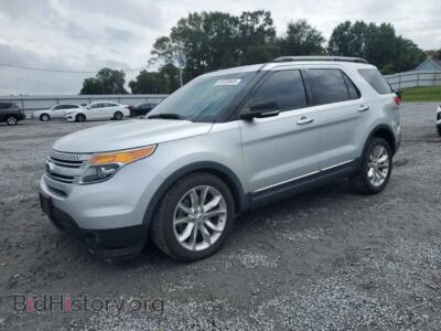 2014 Ford EXPLORER XLT, silver — VIN 1FM5K7D80EGA20350, Copart