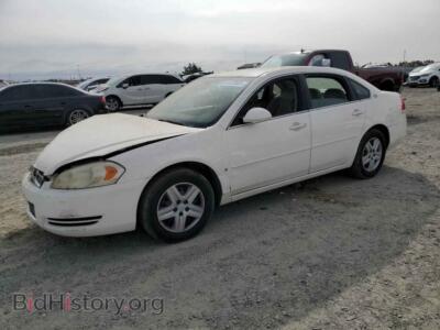 2007 Chevrolet IMPALA LS, белый — VIN 2G1WB58K979337220, Copart