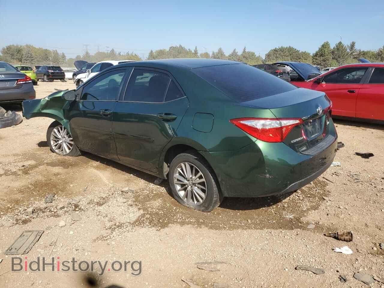 2014 TOYOTA COROLLA - VIN: 5YFBURHEXEP001056 - Фото 2