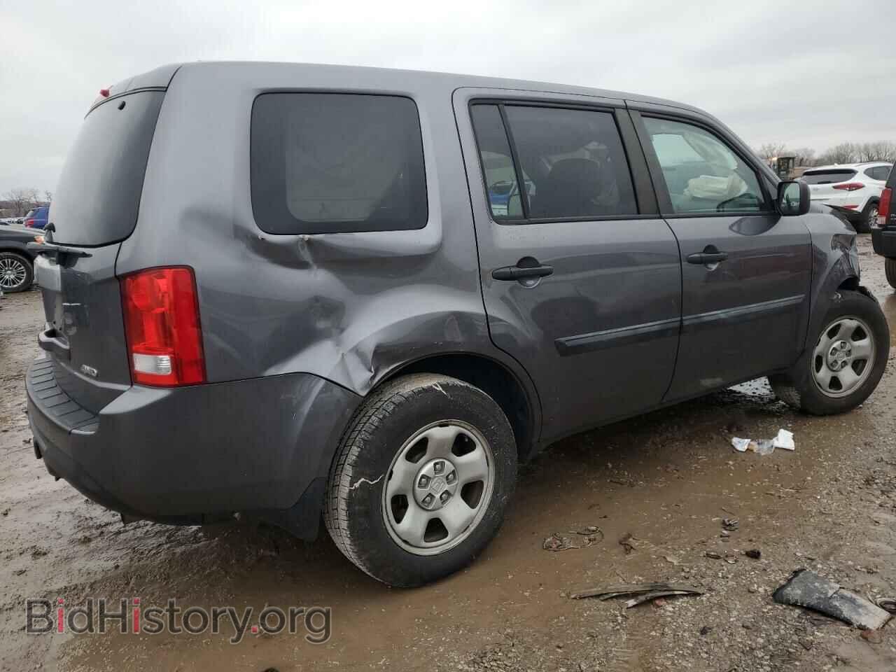 2014 HONDA PILOT - VIN: 5FNYF4H26EB012001 - Фото 3