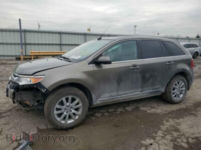 2014 Ford EDGE Limited, серый — VIN 2FMDK3KC3EBA35024, Copart