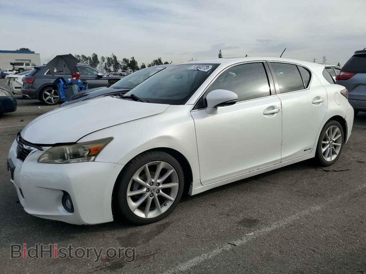 Photo JTHKD5BH6C2078884 - LEXUS CT 200 2012