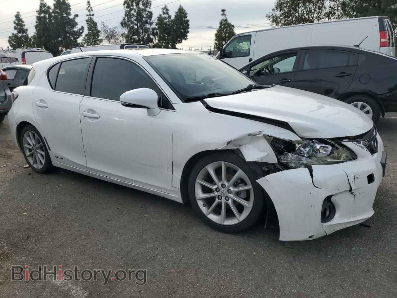 2012 LEXUS CT 200 - VIN: JTHKD5BH6C2078884 - Фото 4