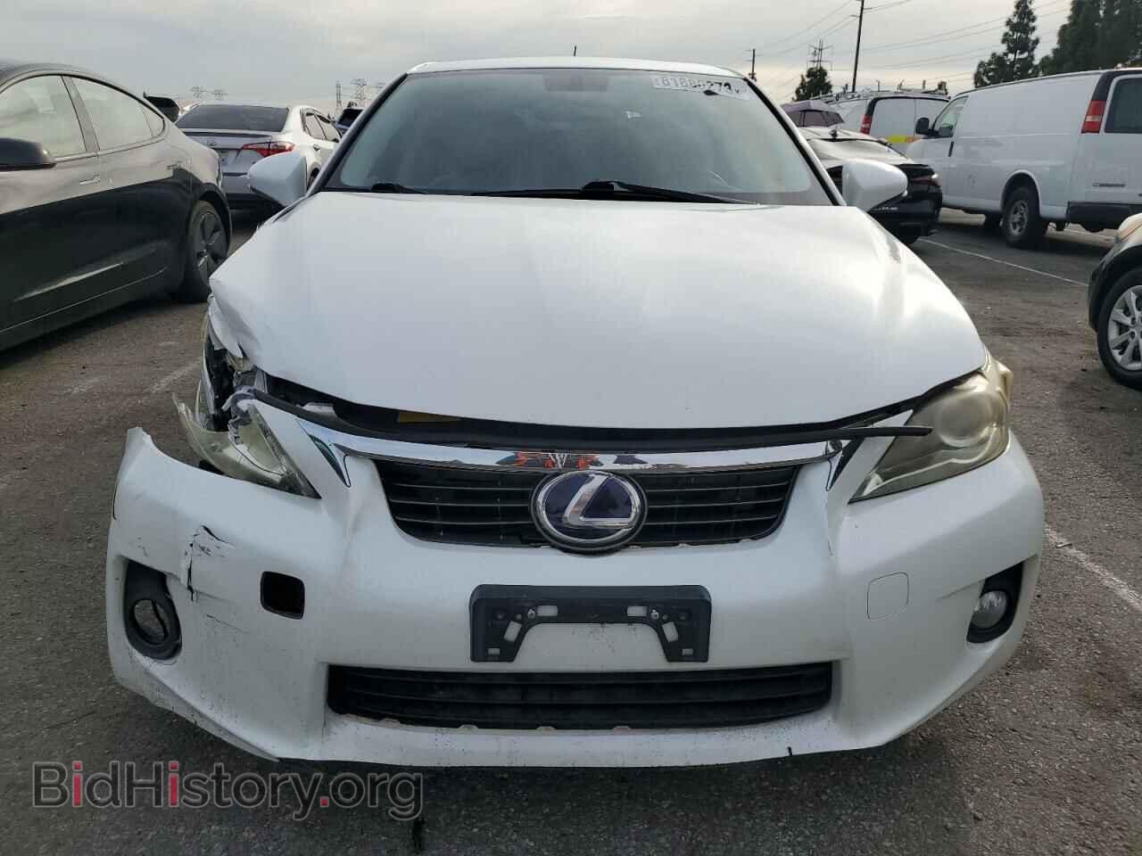 2012 LEXUS CT 200 - VIN: JTHKD5BH6C2078884 - Фото 5
