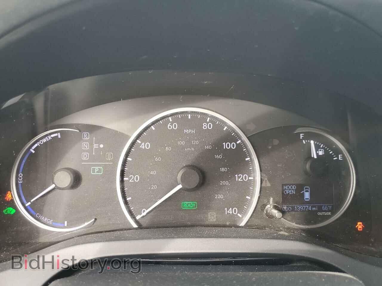 2012 LEXUS CT 200 - VIN: JTHKD5BH6C2078884 - Фото 9