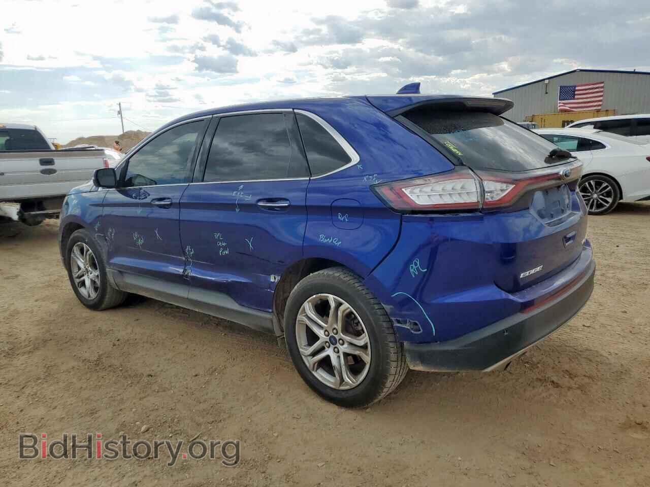 2015 FORD EDGE - VIN: 2FMTK3K92FBB16713 - Фото 2