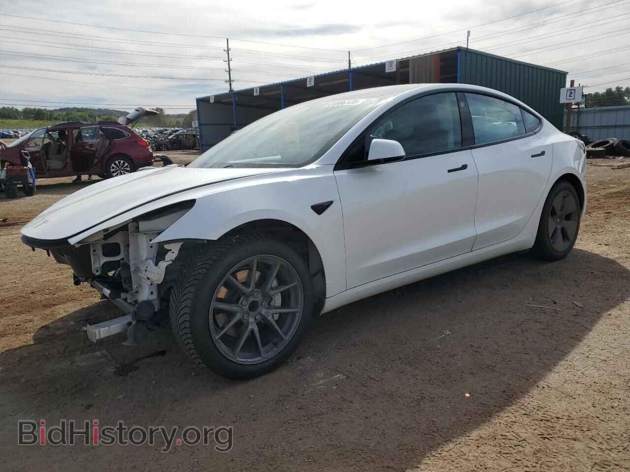 Photo 5YJ3E1EA6MF058790 - TESLA MODEL 3 2021