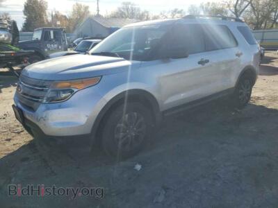 2013 Ford EXPLORER, silver — VIN 1FM5K7B8XDGA12094, Copart