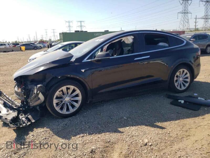 2020 Tesla MODEL X (VIN 5YJXCDE28LF216773) — фото 1 из 14, Copart, повреждение: передняя часть