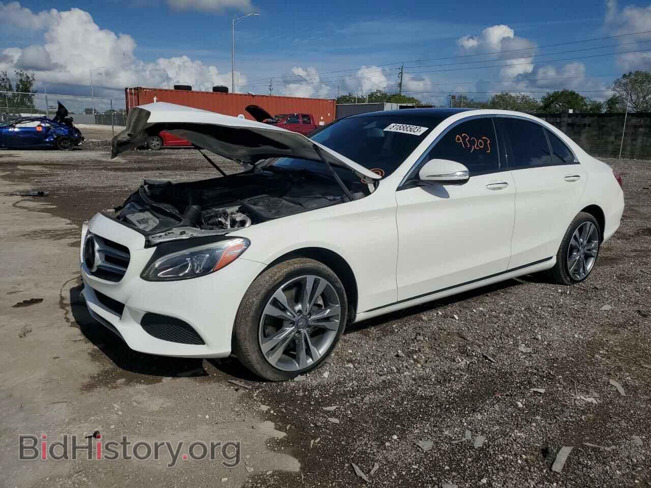Photo 55SWF4KB7FU001072 - MERCEDES-BENZ C-CLASS 2015
