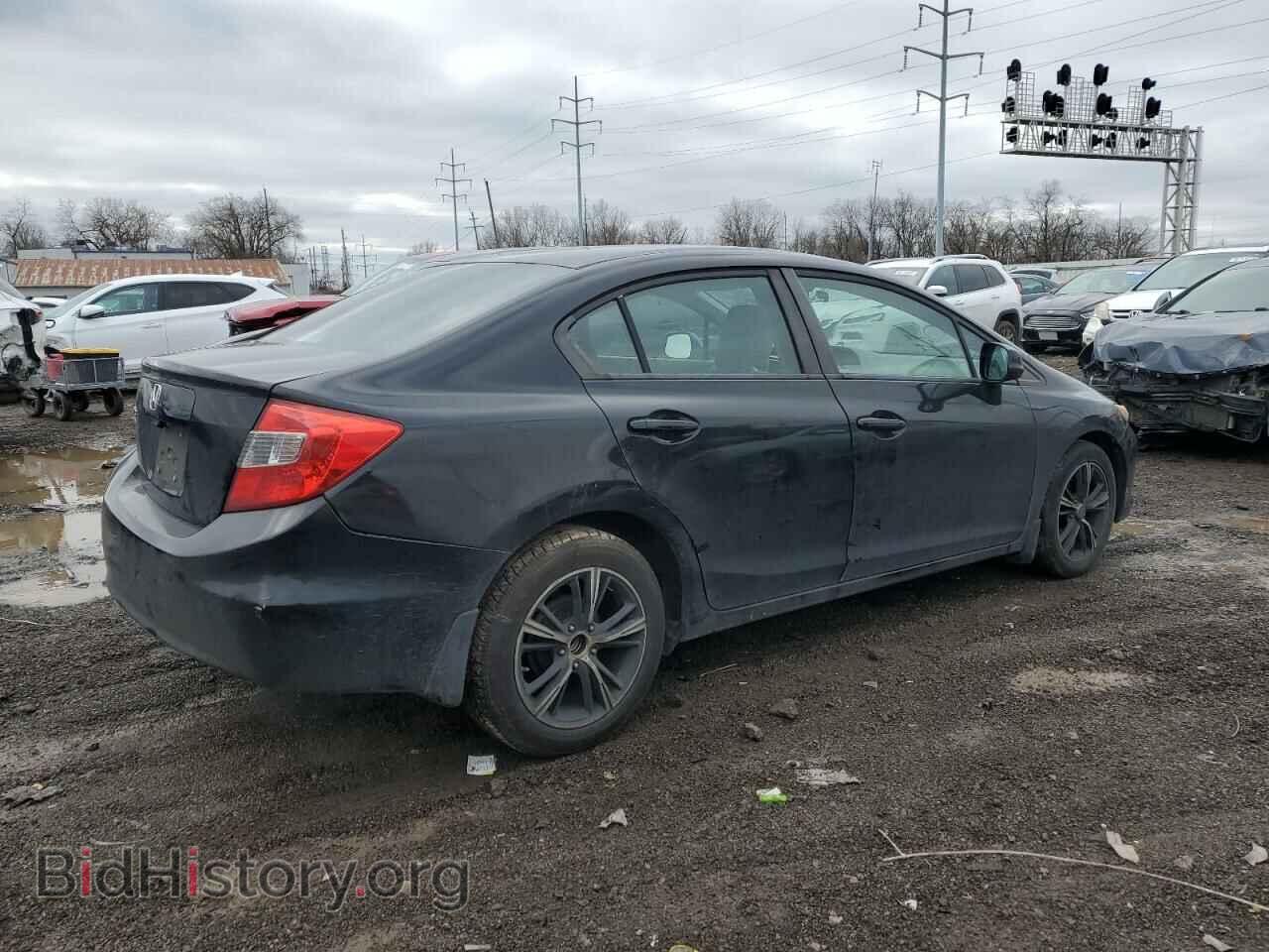 2012 HONDA CIVIC - VIN: 2HGFB2F5XCH301962 - Фото 3