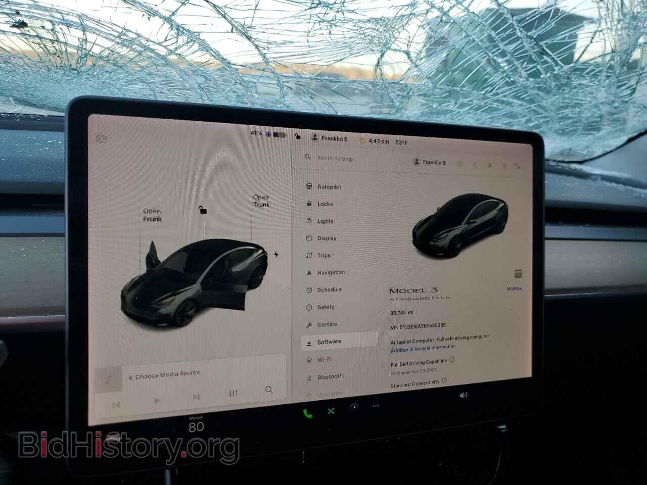 2019 TESLA MODEL 3 - VIN: 5YJ3E1EA7KF435365 - Фото 9