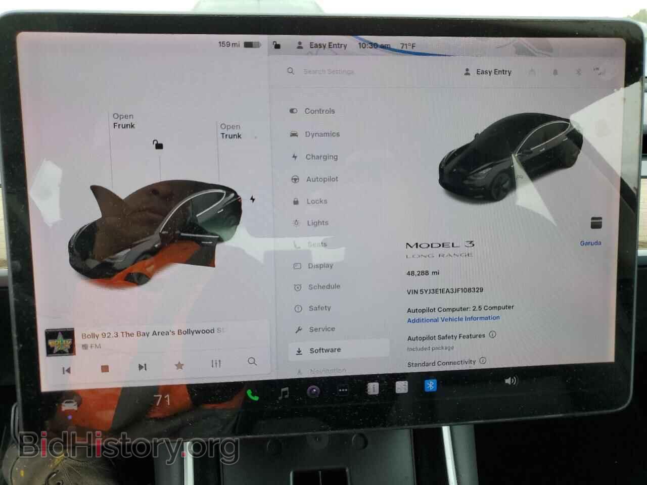 2018 TESLA MODEL 3 - VIN: 5YJ3E1EA3JF108329 - Фото 9