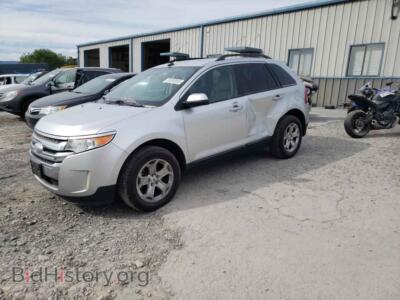2013 Ford EDGE SEL, silver — VIN 2FMDK4JC5DBE31431, Copart