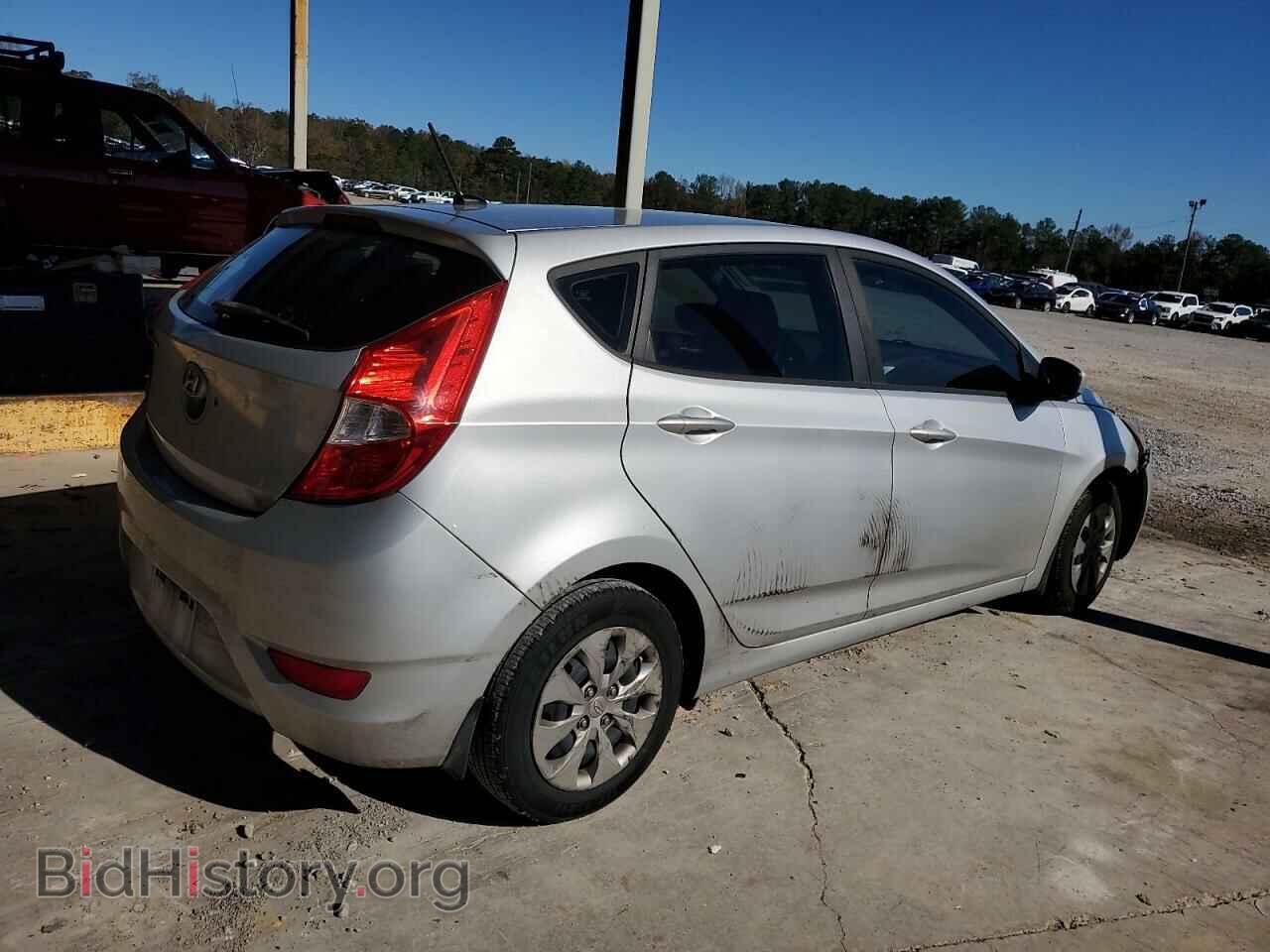 2016 HYUNDAI ACCENT - VIN: KMHCT5AE3GU291491 - Фото 3
