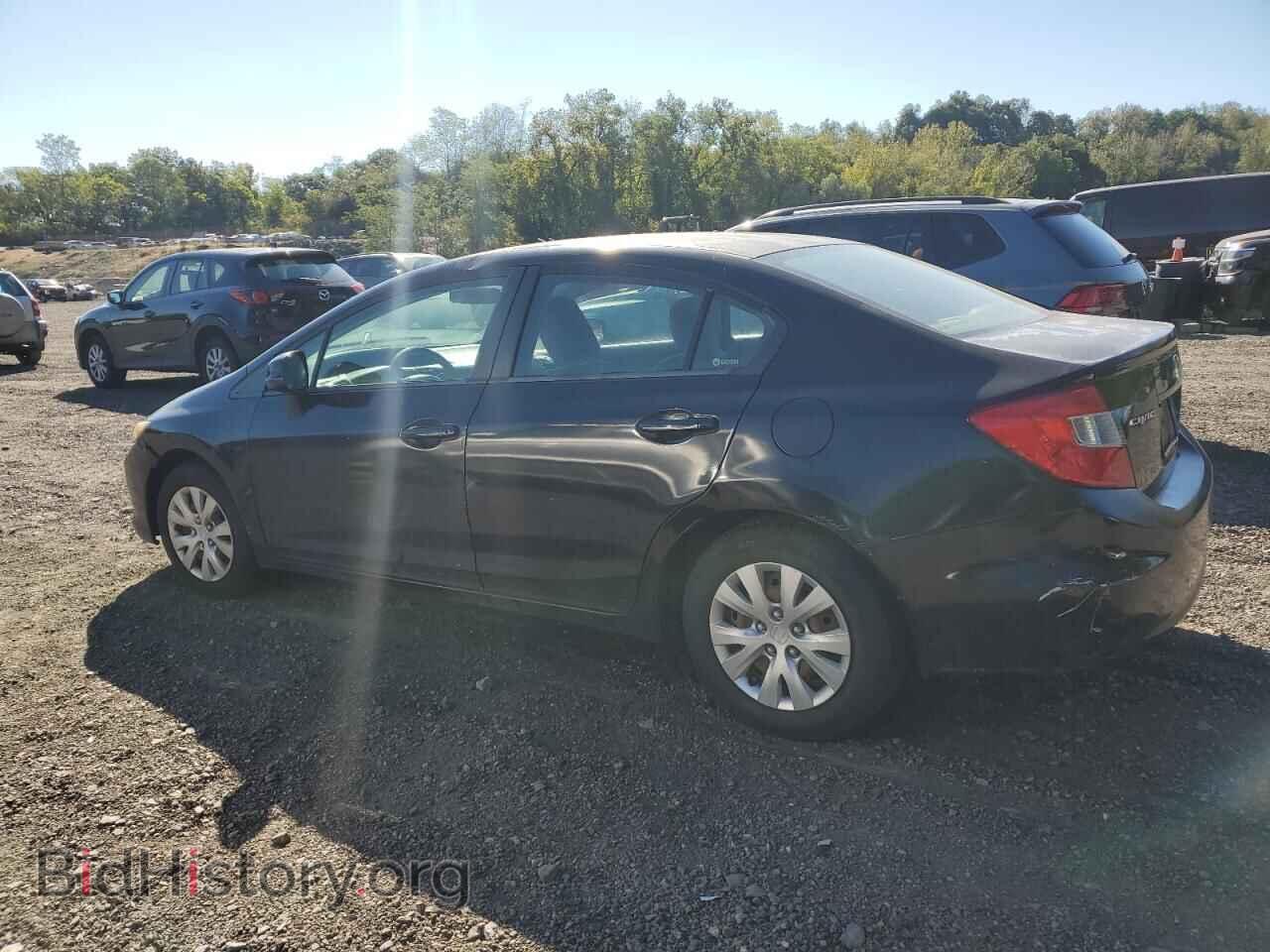 2012 HONDA CIVIC - VIN: 2HGFB2F51CH583313 - Фото 2