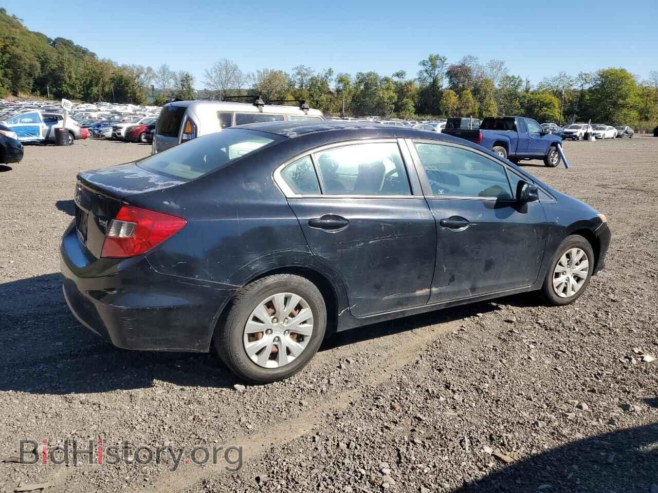 2012 HONDA CIVIC - VIN: 2HGFB2F51CH583313 - Фото 3