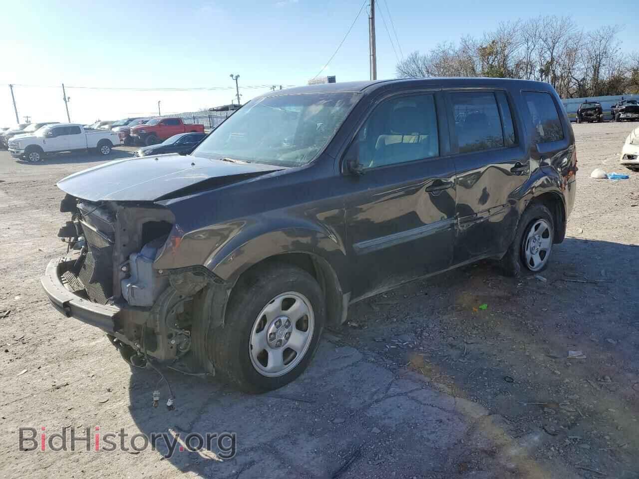 Photo 5FNYF3H21CB002029 - HONDA PILOT 2012