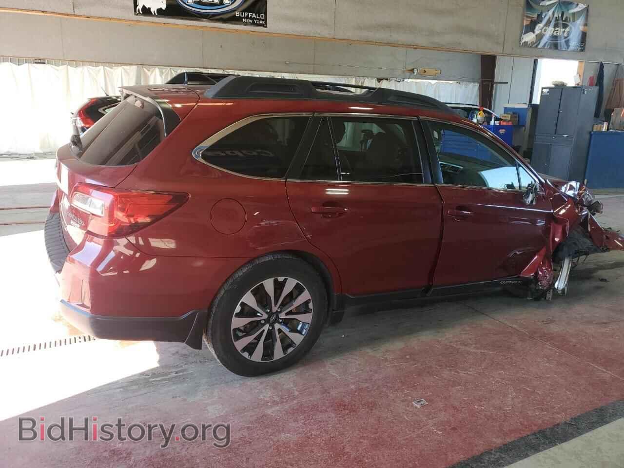2016 SUBARU OUTBACK - VIN: 4S4BSALC6G3247039 - Фото 3