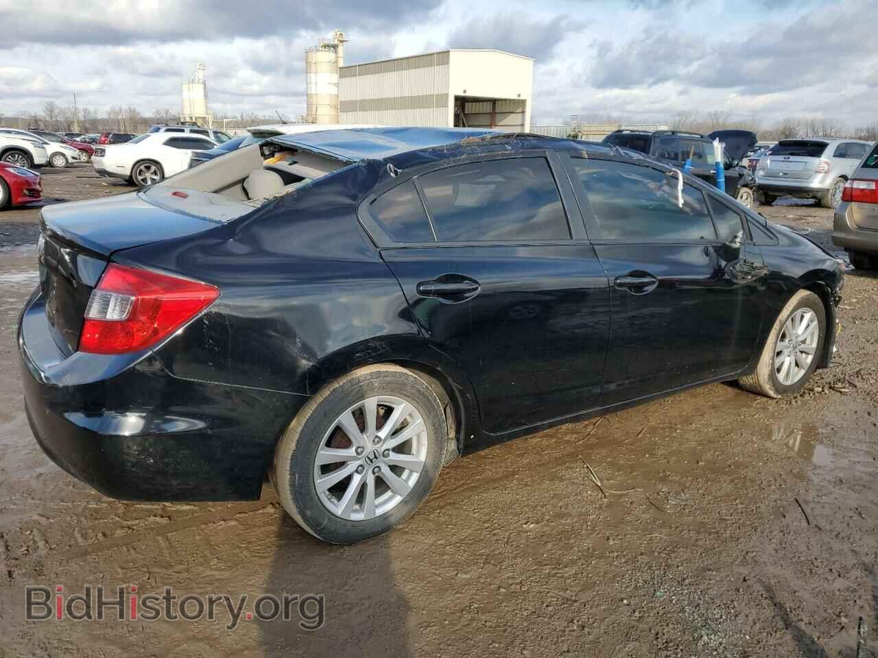 2012 HONDA CIVIC - VIN: 19XFB2F5XCE105191 - Фото 3