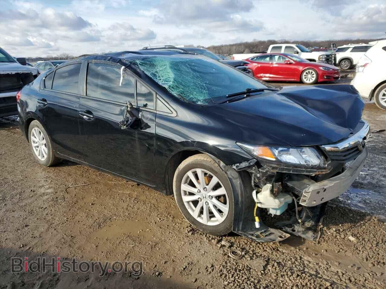 2012 HONDA CIVIC - VIN: 19XFB2F5XCE105191 - Фото 4