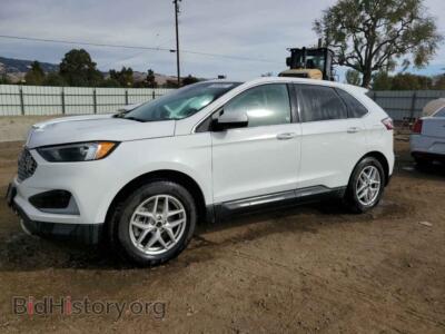2023 Ford EDGE SEL, white — VIN 2FMPK4J97PBA30176, Copart