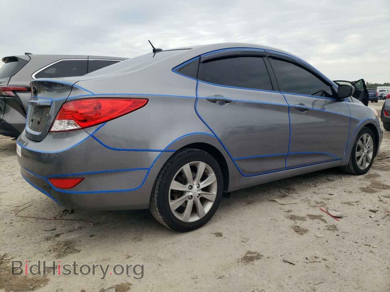 2014 HYUNDAI ACCENT - VIN: KMHCU4AE8EU719141 - Фото 3