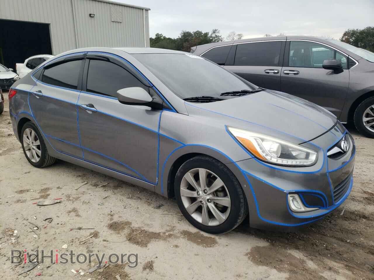 2014 HYUNDAI ACCENT - VIN: KMHCU4AE8EU719141 - Фото 4