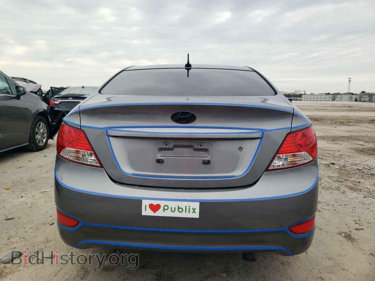 2014 HYUNDAI ACCENT - VIN: KMHCU4AE8EU719141 - Фото 6