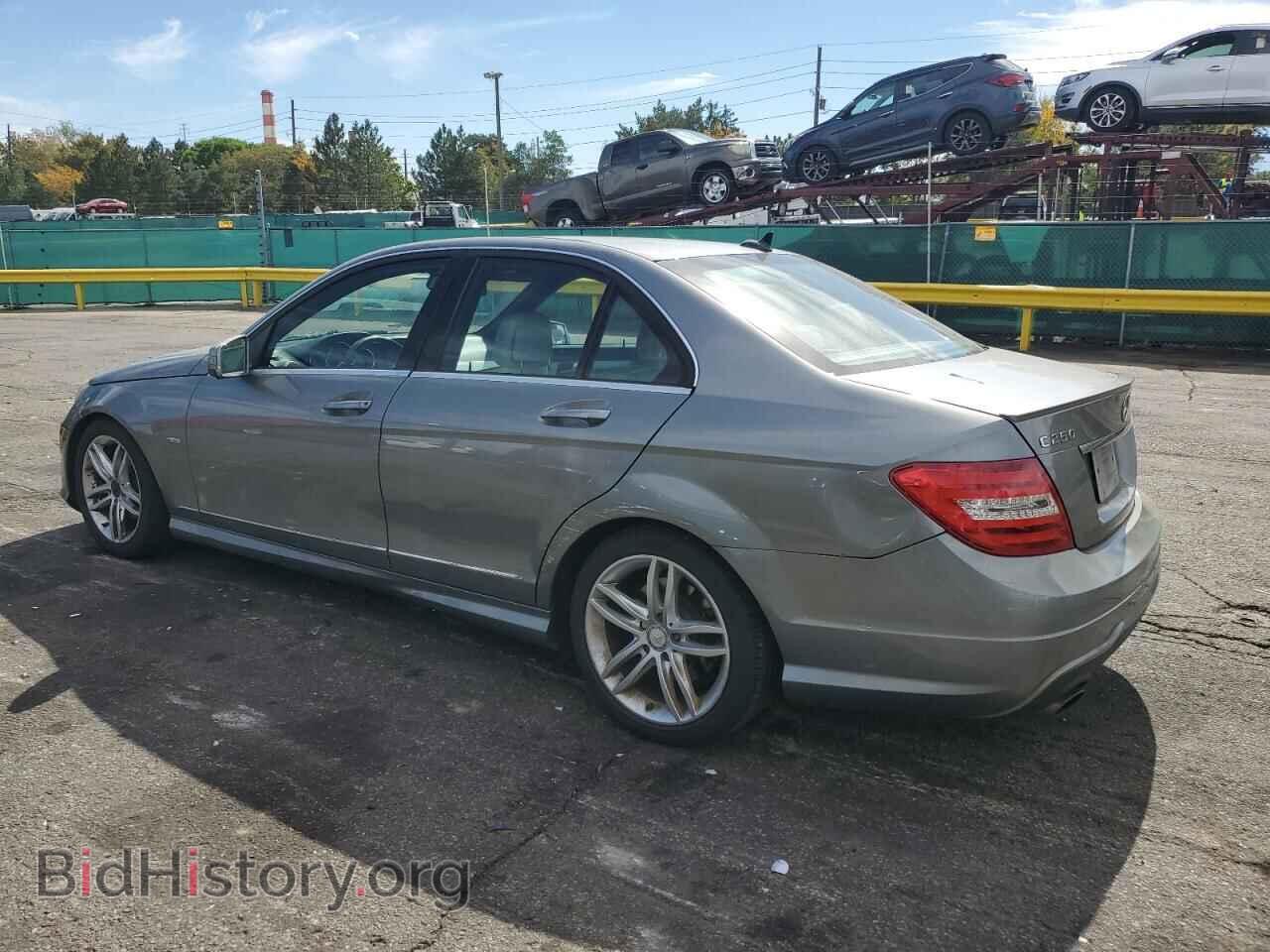 2012 MERCEDES-BENZ C-CLASS - VIN: WDDGF4HB7CR198740 - Фото 2