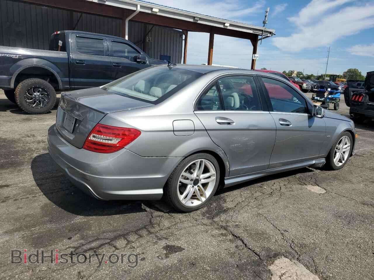 2012 MERCEDES-BENZ C-CLASS - VIN: WDDGF4HB7CR198740 - Фото 3