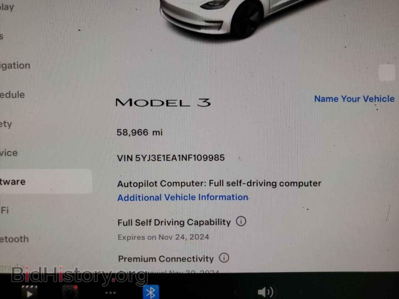 2022 TESLA MODEL 3 - VIN: 5YJ3E1EA1NF109985 - Фото 9