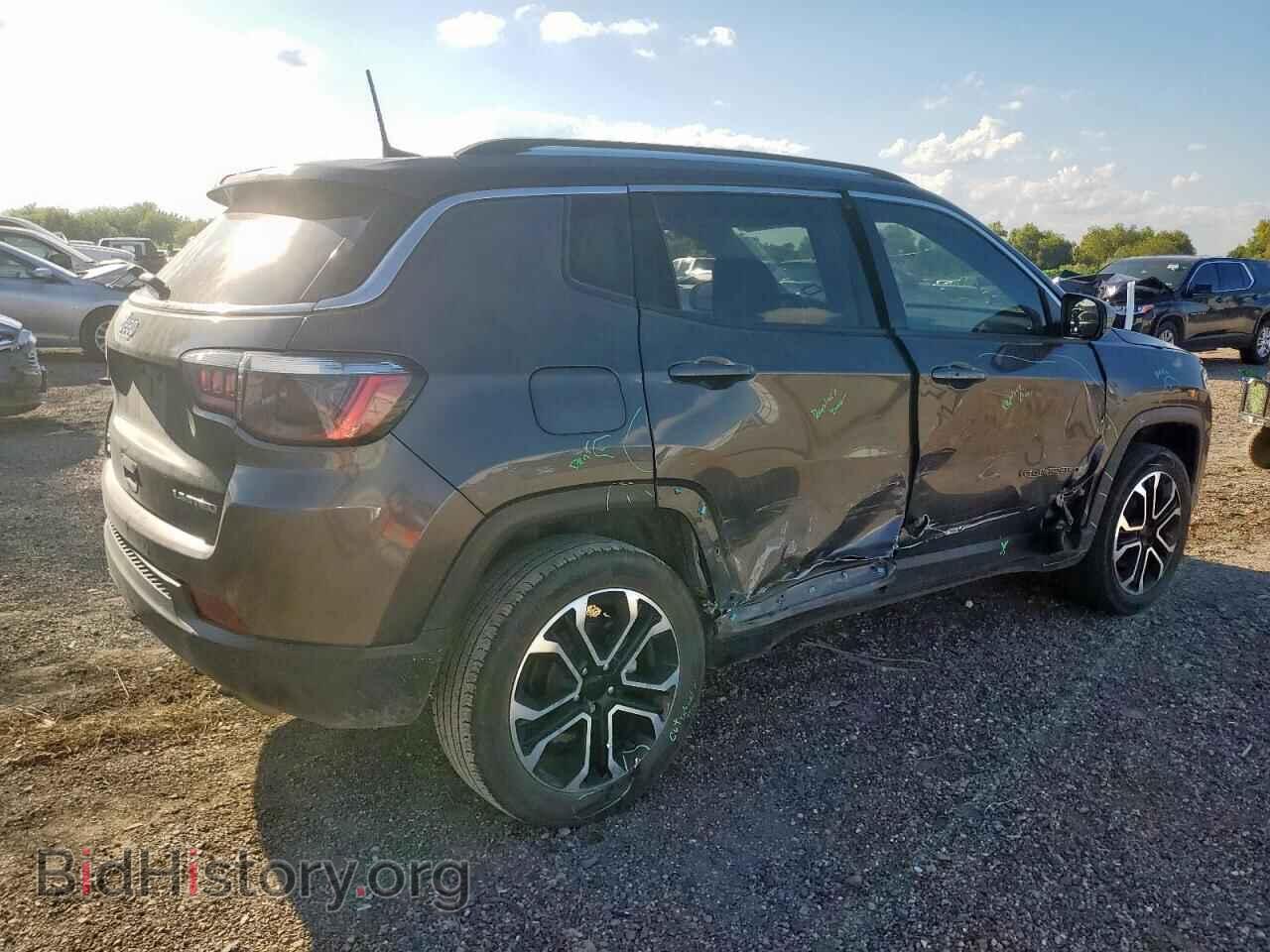2022 JEEP COMPASS - VIN: 3C4NJDCB3NT143610 - Фото 3