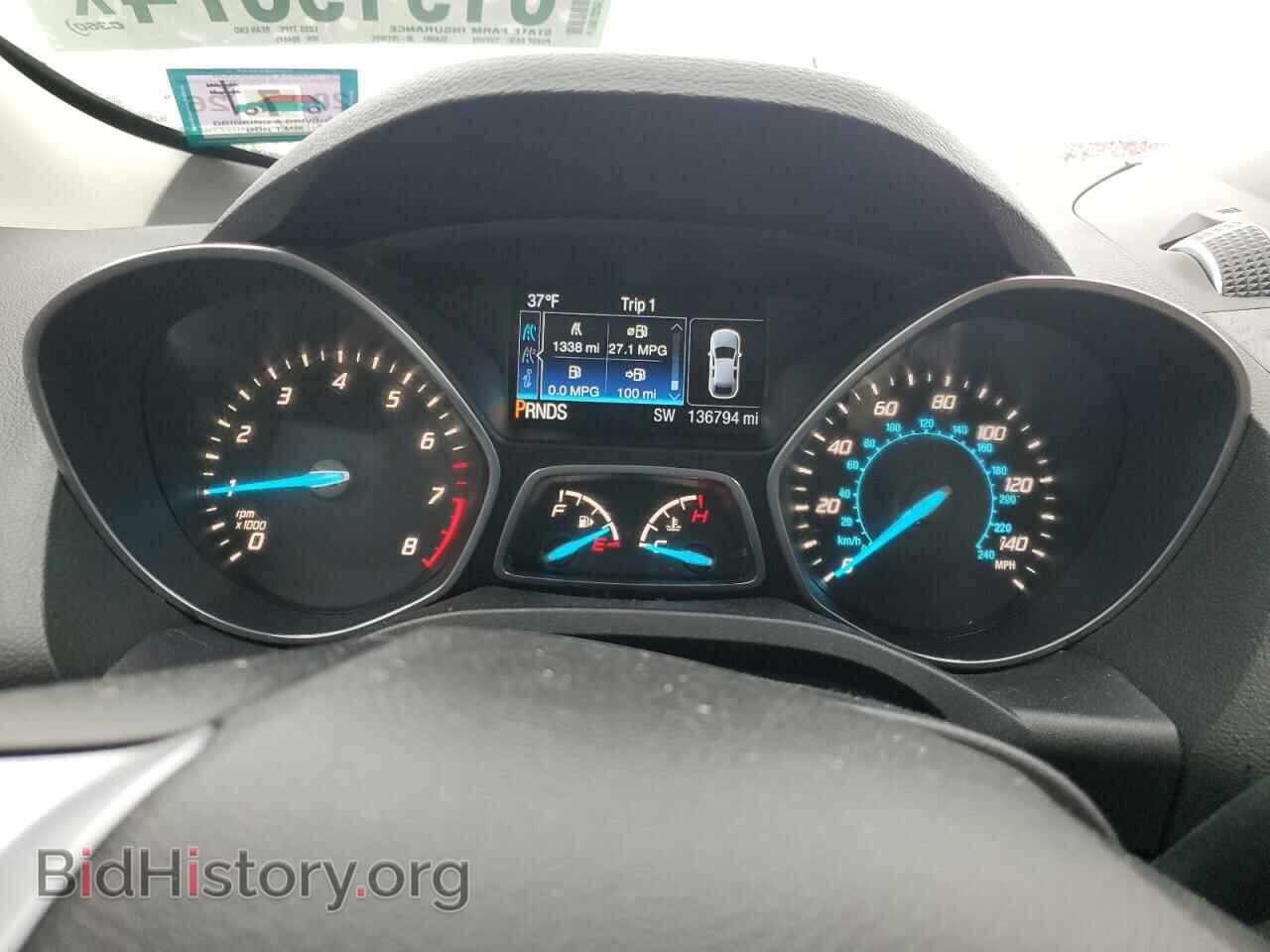 2014 FORD ESCAPE - VIN: 1FMCU9JX1EUB04445 - Фото 9