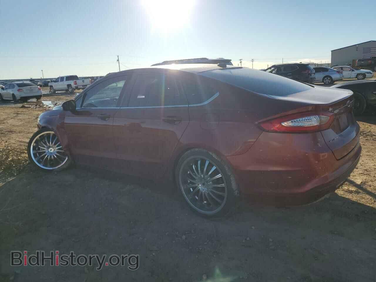 2013 FORD FUSION - VIN: 3FA6P0H7XDR169297 - Фото 2