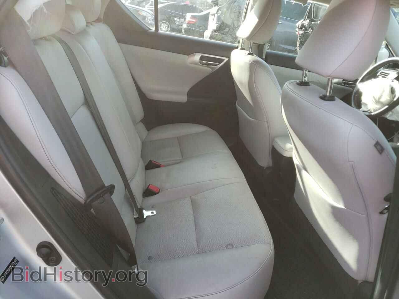 2012 LEXUS CT 200 - VIN: JTHKD5BH2C2105840 - Фото 10