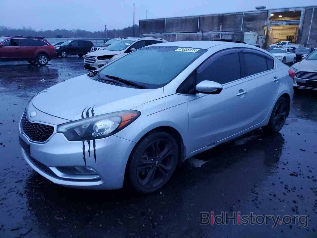 Photo KNAFX4A86E5121480 - KIA FORTE 2014