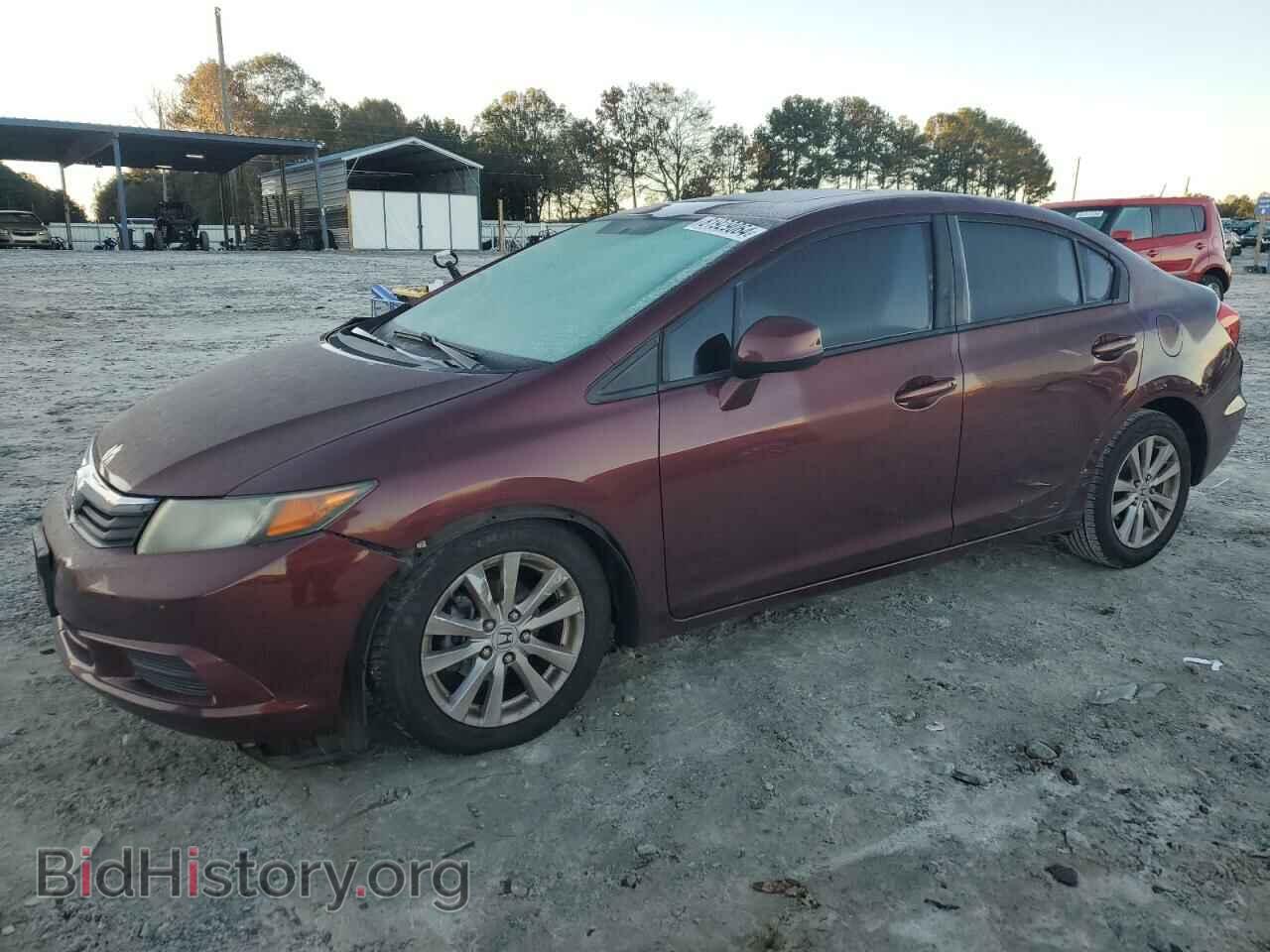 Photo 19XFB2F87CE110519 - HONDA CIVIC 2012