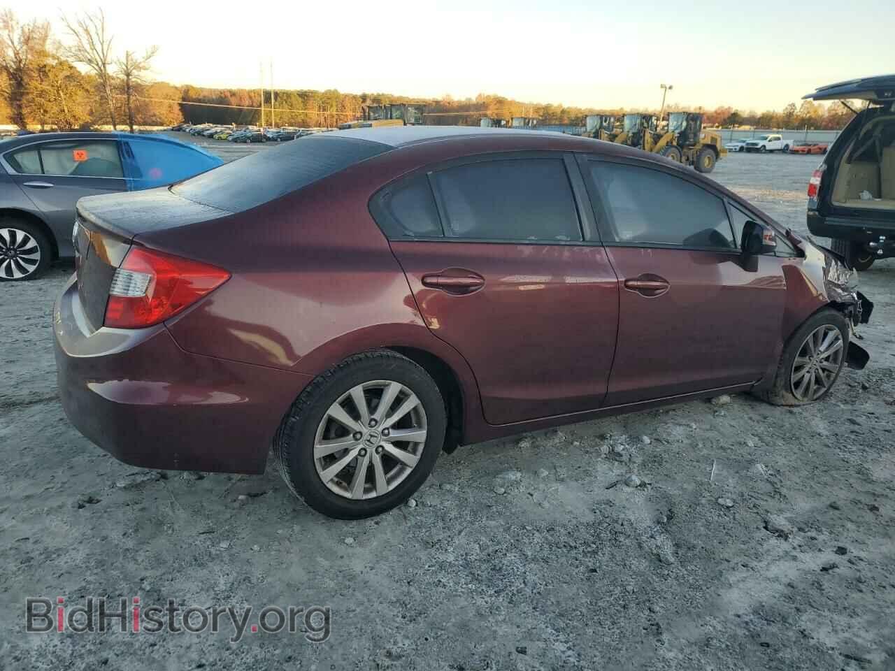 2012 HONDA CIVIC - VIN: 19XFB2F87CE110519 - Фото 3