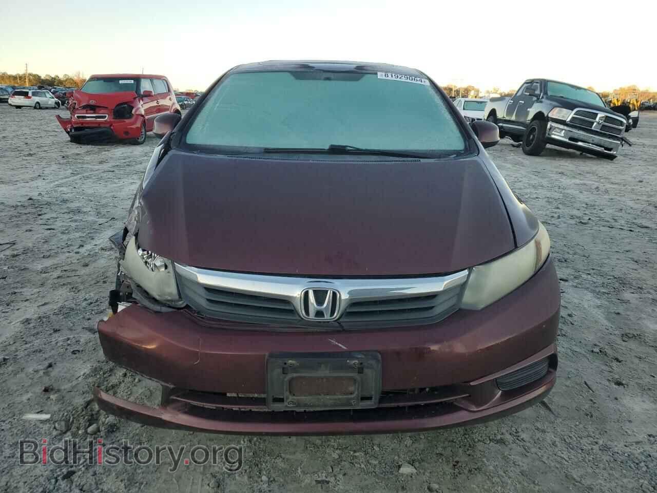 2012 HONDA CIVIC - VIN: 19XFB2F87CE110519 - Фото 5