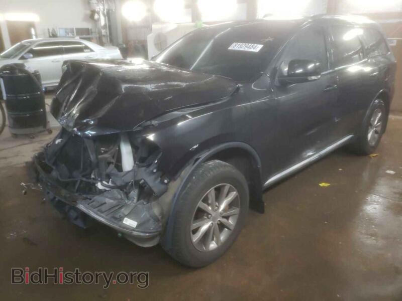 2014 Dodge DURANGO Limited (VIN 1C4RDJDG3EC522295) — фото 1 из 14, Copart, повреждение: передняя часть
