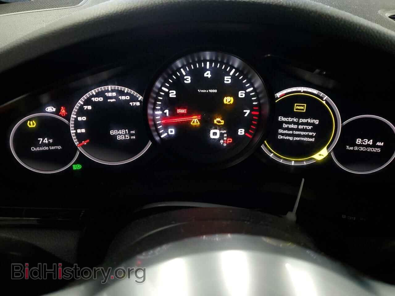 2019 PORSCHE CAYENNE - VIN: WP1AA2AY1KDA00665 - Фото 9
