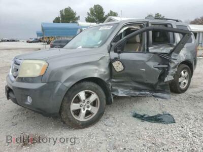 2009 Honda PILOT EXL, серый — VIN 5FNYF38659B015359, Copart