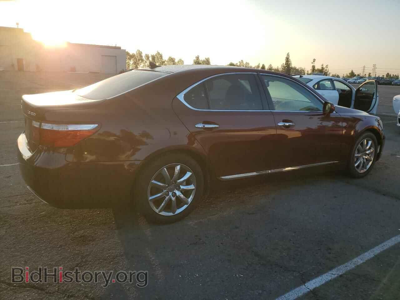 2007 LEXUS LS460 - VIN: JTHBL46F775044026 - Фото 3