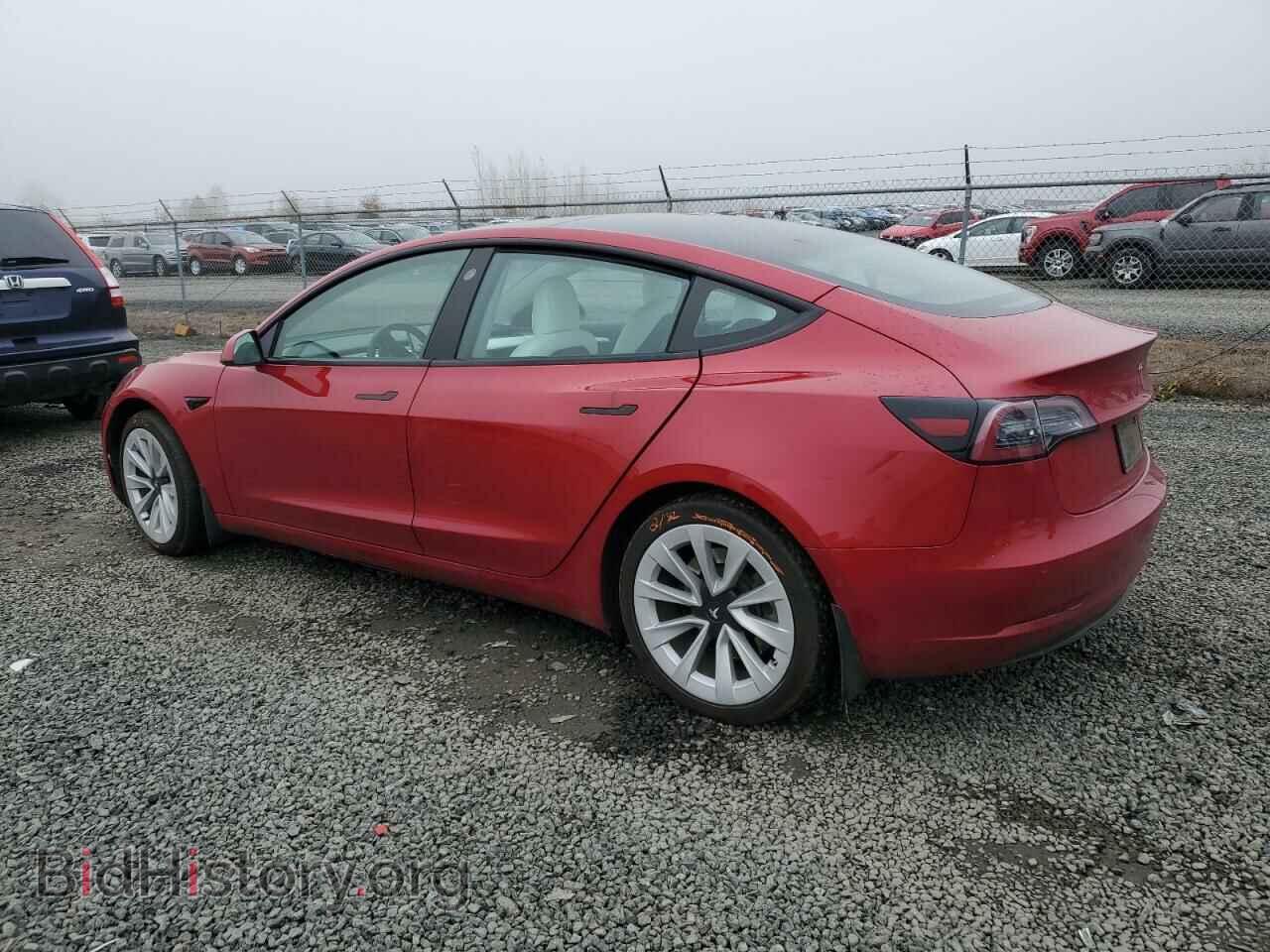 2021 TESLA MODEL 3 - VIN: 5YJ3E1EB0MF074153 - Фото 2
