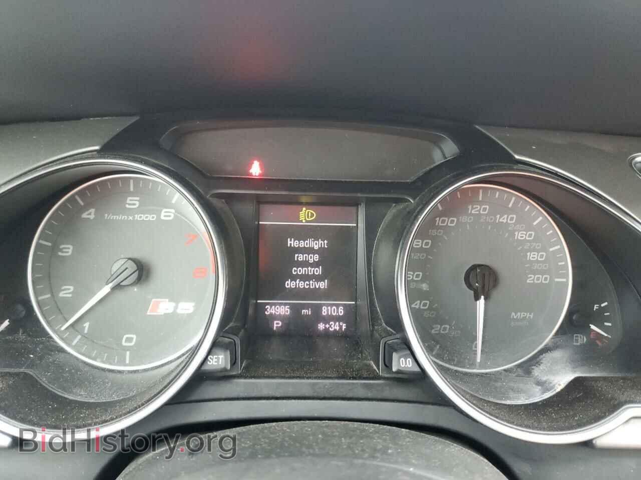 2012 AUDI S5/RS5 - VIN: WAUCGAFH9CN005424 - Фото 9