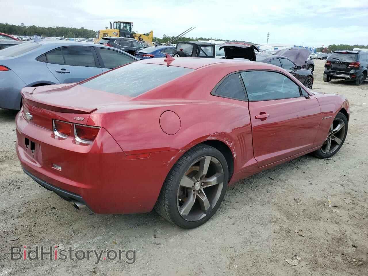 2012 CHEVROLET CAMARO - VIN: 2G1FB1E35C9185887 - Фото 3