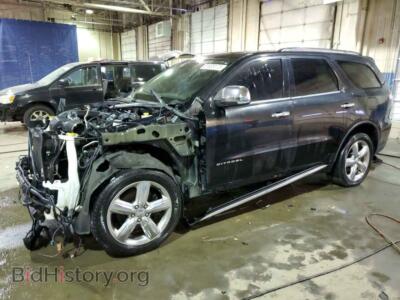 2012 Dodge DURANGO Citadel, черный — VIN 1C4RDJEG0CC265110, Copart