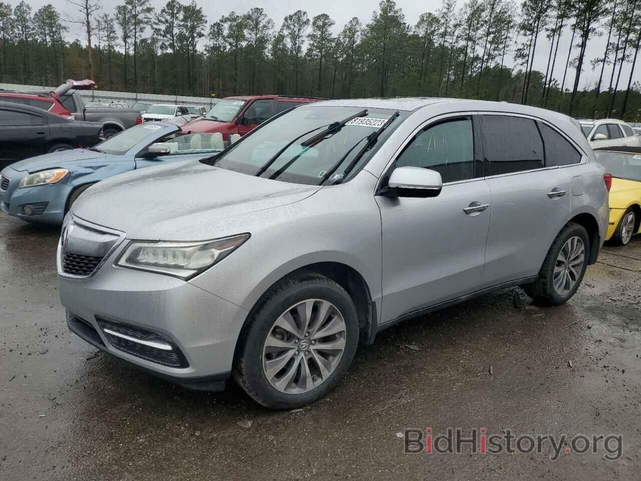 Photo 5FRYD4H48EB017528 - ACURA MDX 2014