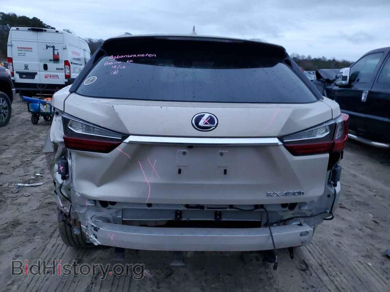 2019 LEXUS RX450 - VIN: 2T2BGMCA0KC033343 - Фото 6